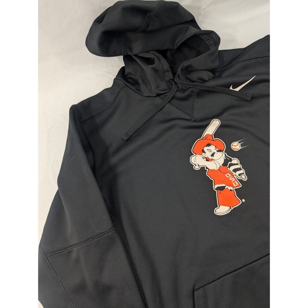 Oklahoma State Cowboys Baseball Nike Pistolβ Pete DRI-FIT Hoodie Sweatshirt Med
